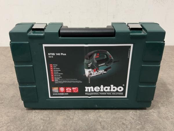 Veiling - Metabo decoupeerzaag STEB 140 PLUS, Bricolage & Construction, Outillage | Scies mécaniques