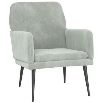 Fauteuil Lichtgrijs: Tweede kansje, OP = OP!, Huis en Inrichting, Overige materialen, Verzenden, Minder dan 75 cm, Zo goed als nieuw