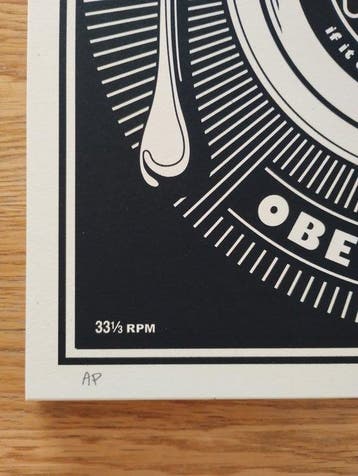 Shepard Fairey (OBEY) (1970) - Eat The Rich (artist proof)