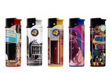 The Bulldog Lighter Jetflame       5 stuks, Verzenden
