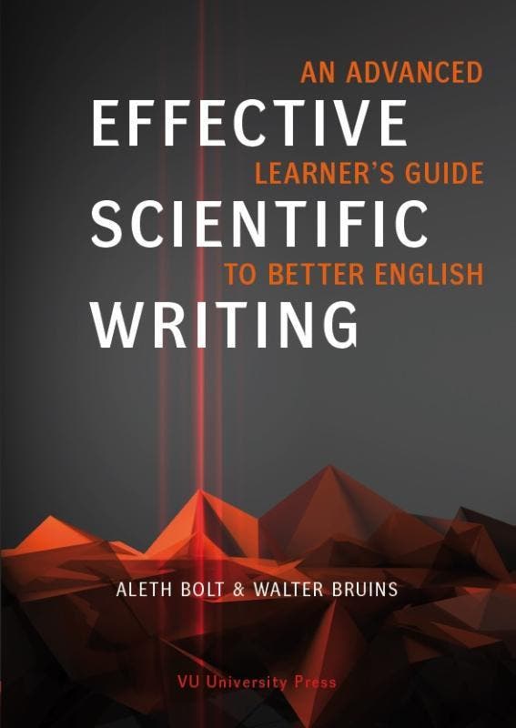 Effective scientific writing 9789086596171, Boeken, Schoolboeken, Zo goed als nieuw, Verzenden