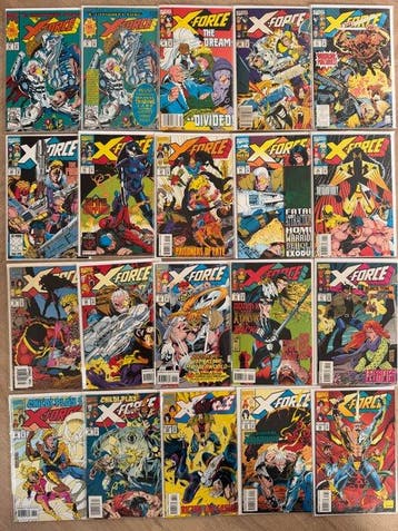 X-Force - Almost complete Mega lot X-Force - 141 Comic - EO