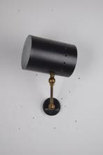 Wandspot - Metaal, Messing - Italiaans design uit de jaren, Antiek en Kunst