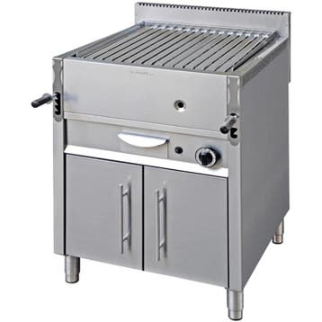 Lavasteengrill | GRIGLIE | Gas | 13kW | Piëzo Ontsteking |, Verzenden, Nieuw in verpakking