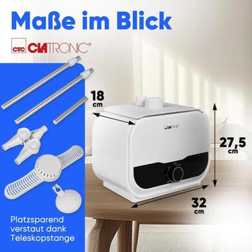 Clatronic HBB 3734 Automatische overhemdstrijkijzer, stri..., Ophalen of Verzenden