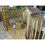 Clôture en châtaignier pour le jardin et les animaux -, Jardin & Terrasse, Neuf