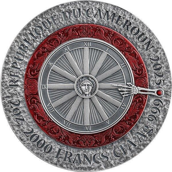 Kameroen. 200 Francs 2025 Si Vis Pacem, Para Bellum 2 oz, Timbres & Monnaies, Monnaies | Europe | Monnaies non-euro