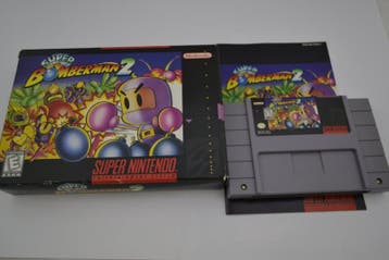 Super Bomberman 2 (SNES USA CIB)
