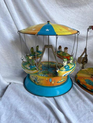 Unknown Manufacturer - Jouet en étain - Lot Of 3x Vintage
