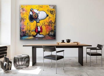 ERIC BRUMETTE - DJ SNOOPY SAVED MY LIFE 18 - Toile L -