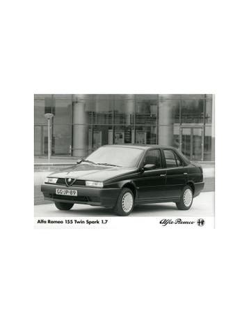 1993 ALFA ROMEO 155 TWIN SPARK 1.7 PERSFOTO, Ophalen of Verzenden