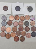 België. 2 Centimes 1905 t.e.m. 1919 (prachtig tot UNC), Postzegels en Munten