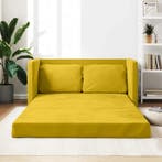 vidaXL Slaapbank vloermodel 2-in-1 122x204x55 cm fluweel, Verzenden, Nieuw