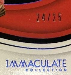 Panini Kobbie Mainoo Rookie, Patch 24/25 Limited Card - Near