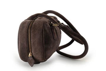 Manfield Schoudertas Bruin, Handtassen en Accessoires, Verzenden, Zo goed als nieuw, Bruin