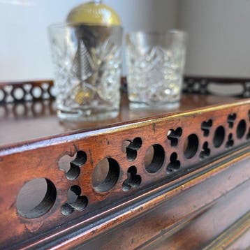 Table dappoint - Acajou