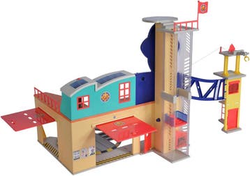 Brandweerkazerne Sam XXL | Retour deal | 54% korting!, Verzenden, Poppenhuis