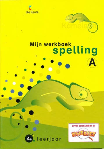 Kameleon Spelling Werkboek A 4e leerjaar (per stuk), Verzenden, Nieuw
