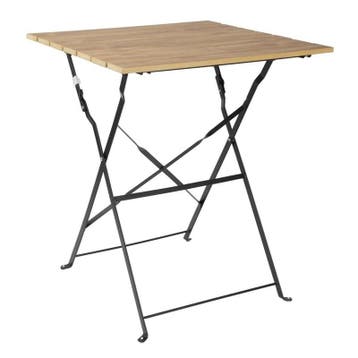 Inklapbare Tafel | PERTH | Staal | Houtlook | In-/Outdoor |, Zakelijke goederen, Verzenden, Nieuw in verpakking