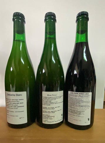 Cantillon - Grenache Blanc 2022, Menu Pineau 2019 & Lou Pepe, Nieuw