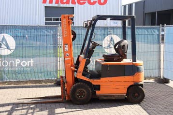 Veiling: Heftruck Toyota FBM16 Elektrisch 1600kg 3.3m, Ophalen
