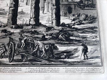 Giovanni Battista Piranesi (1720-1778) , after - Veduta di