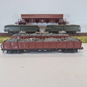 Lima H0 - Wagon de marchandises pour trains miniatures (5) -