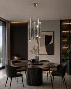 Produzione Italiana - nello stile di Gaetano Sciolari - Lamp, Antiek en Kunst