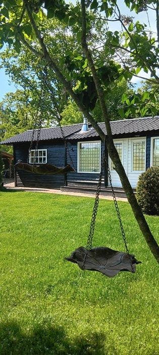 Vogelbad (2) - IJzer - Vogelvoederschaal / bad