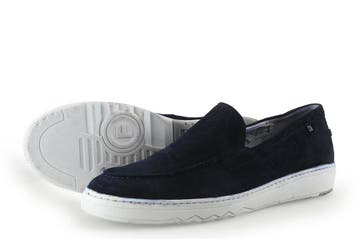 Floris van Bommel Loafers in maat 44½ Blauw, Kleding | Heren, Schoenen, Loafers, Floris van Bommel, Zo goed als nieuw, Verzenden