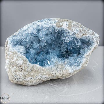 Natuurlijke celestiet Druse/Freeform- 5840.67 g