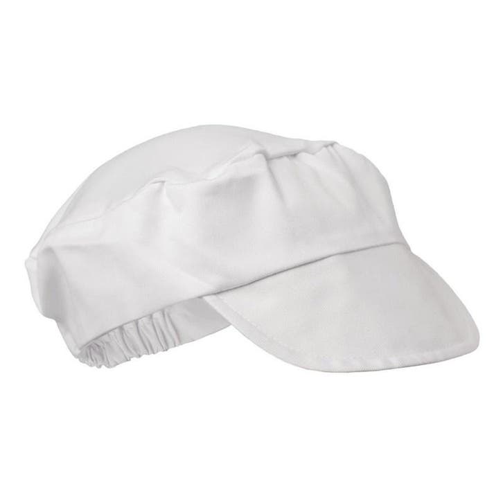 Whites bakkers cap wit Whites Chefs Clothing, Zakelijke goederen, Horeca | Keukenapparatuur, Nieuw in verpakking, Verzenden