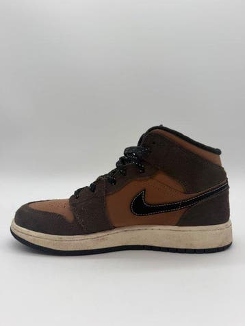 Air Jordan - Jordan 1 Mid Dark Chocolate (GS) - Sneakers -, Kleding | Heren, Nieuw
