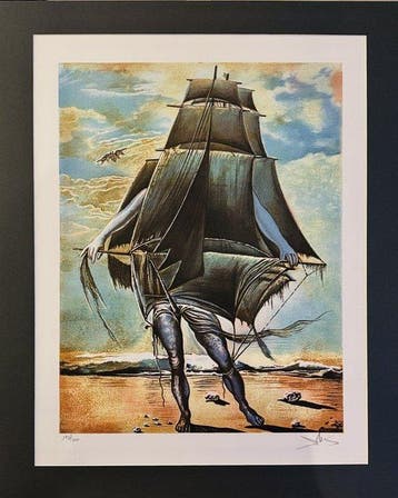 Salvador Dali (1904-1989) - Le Bateau