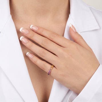Other brand - Ring - 14 karaat Roségoud - 0.56ct. tw., Nieuw
