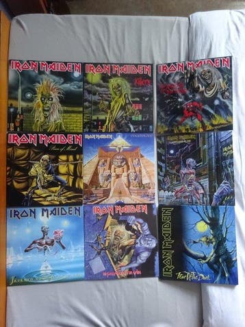 Iron Maiden - First 9 Iron Maiden studio albums Modern