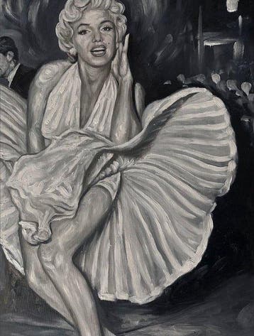 Nguyn Vit Lâm (1993) - Marilyn 80 60 cm - No Reserve