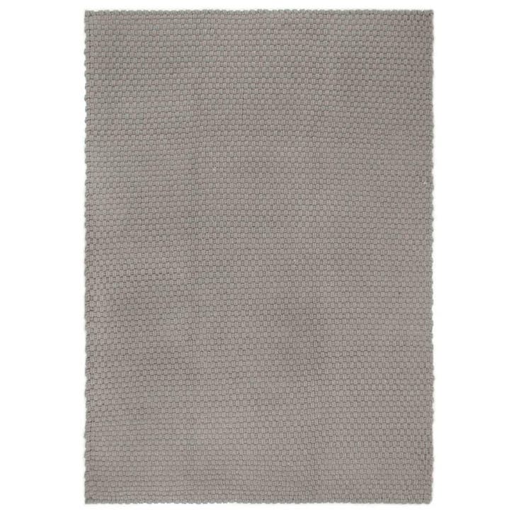 Vloerkleed 200x300cm Katoen Grijs | Retour Deal 41%, Huis en Inrichting, Stoffering | Tapijten en Vloerkleden, Nieuw, Verzenden