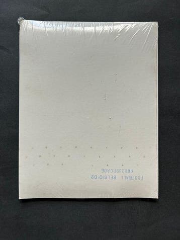 Panini Football 2002 Belgium Factory seal (Empty album +, Nieuw