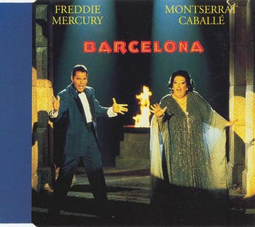 Freddie Mercury &amp; Montserrat Caballé - Barcelona, Verzenden, Gebruikt