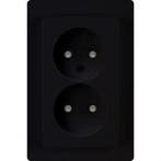 KOPP Paris HK05 Inbouw Wandcontactdoos - Dubbel Stopcontact, Verzenden, Nieuw