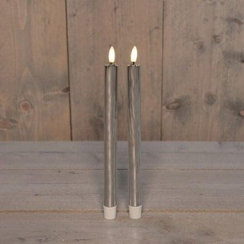 Ledkaars 3d flame candle zilver annas collection d 2,5 h 23, Hobby & Loisirs créatifs, Bricolage