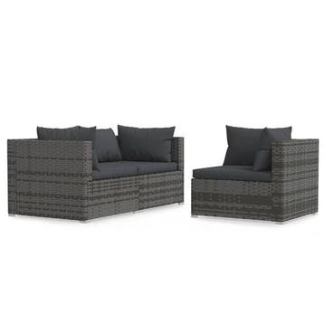 Salon resine tressee gris -61% - Retour client en parfait..., Verzenden