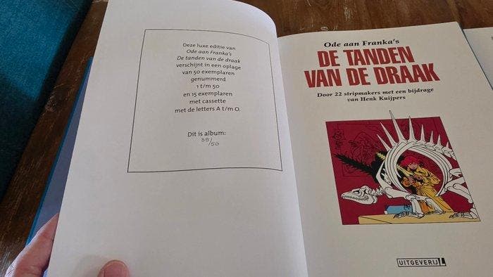 Franka - Ode aan Frankas de Tanden van de Draak - Luxe, Boeken, Stripverhalen