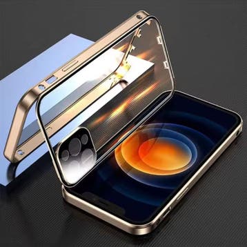 iPhone 12 Magnetisch 360° Hoesje met Screenprotector - Full, Verzenden