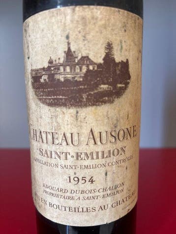 1954 Chateau Ausone - Saint-Émilion 1er Grand Cru Classé A -, Nieuw