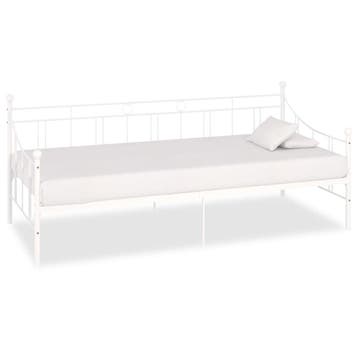 vidaXL Slaapbank metaal wit 90x200 cm, Verzenden, Nieuw
