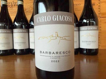 2022 Carlo Giacosa - Barbaresco - 6 Flessen (0.75 liter), Nieuw