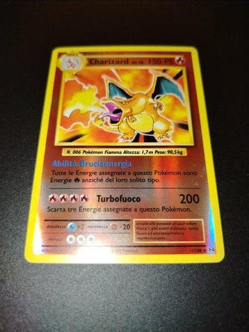 Pokémon - 1 Card - Dracaufeu 11/108 Reverse holo - XY, Nieuw