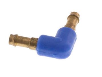 Connecteur de tuyau coudé en laiton/plastique de 3 mm [2, Verzenden, Nieuw